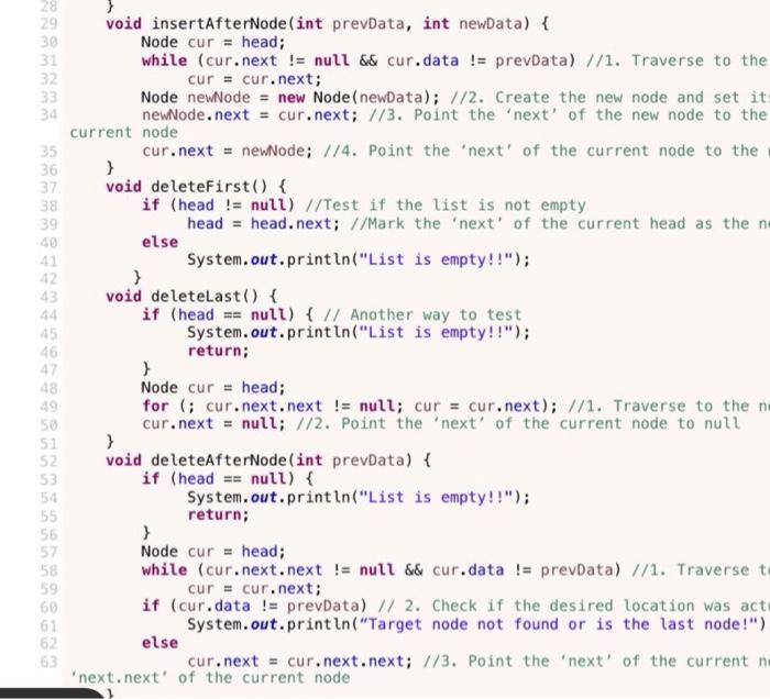 Solved 2 * Example implementation of some basic simple | Chegg.com