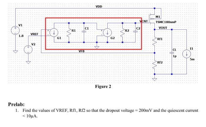 Solved Introduction: Figure 1 An LDO (low-dropout) regulator | Chegg.com