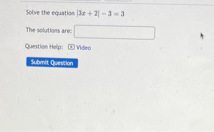 what are the solutions of 2x 3 3x 2 8x 12