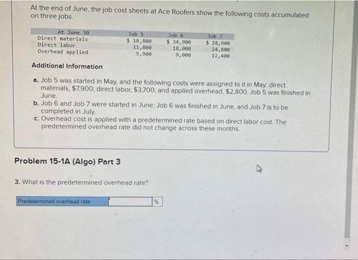 solved-at-the-end-of-june-the-job-cost-sheets-at-ace-chegg