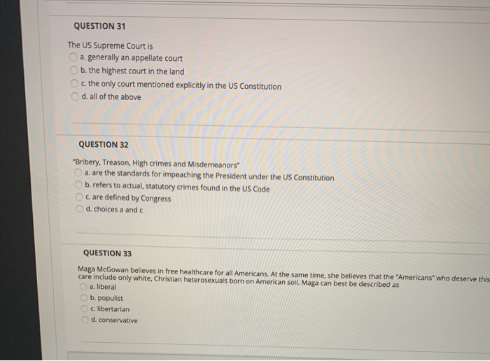 what is the highest court of the land