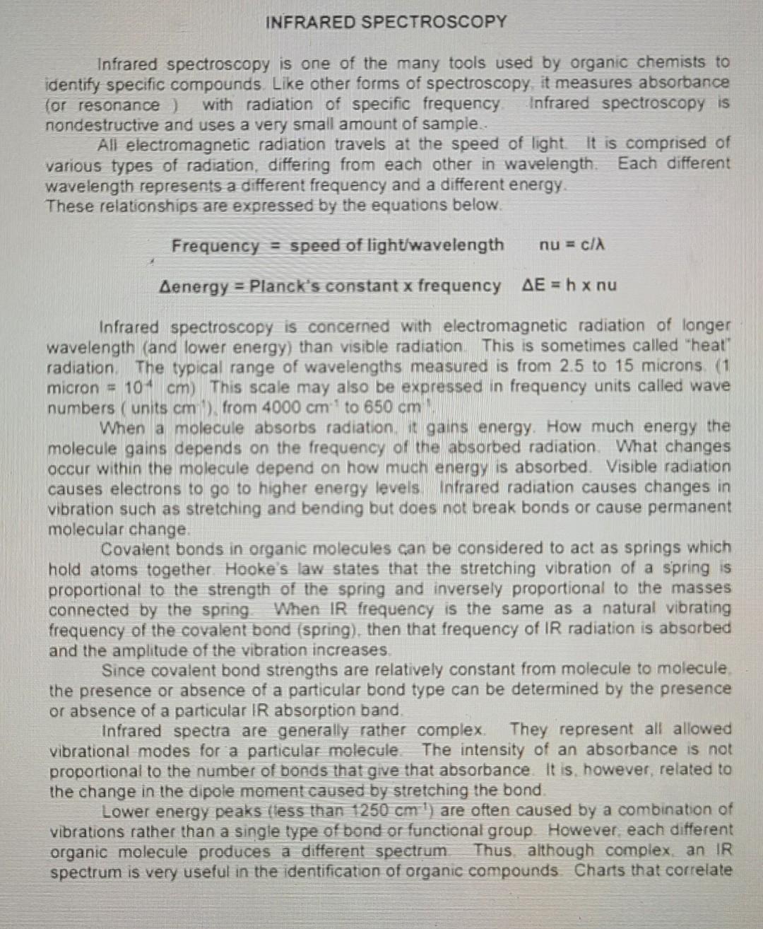 IR Spectroscopy Tutorial Esters The carbonyl stretch