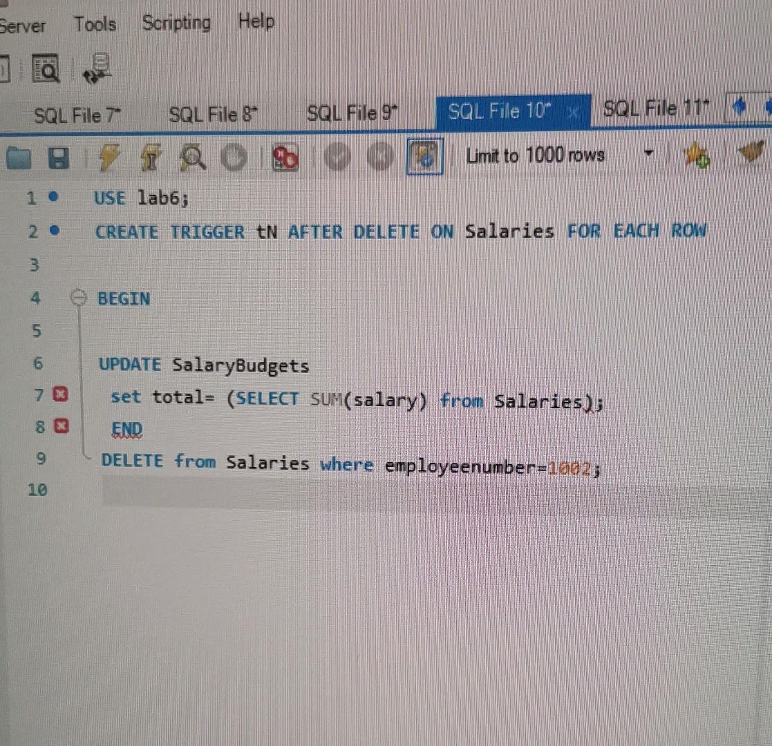 Solved what's the error and how to fix it database system | Chegg.com