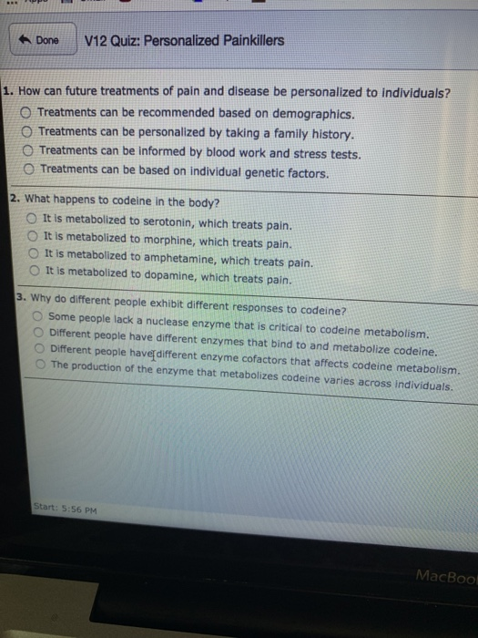 Painkillers homework image