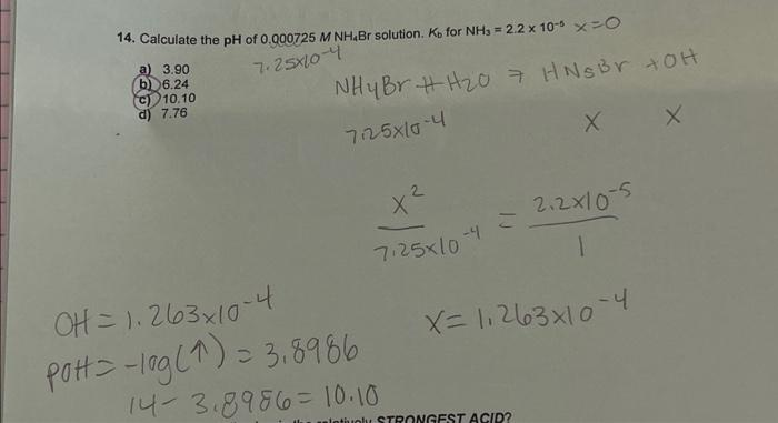 Solved The Correct Answer Is B, But Can You Explain And Show | Chegg.com