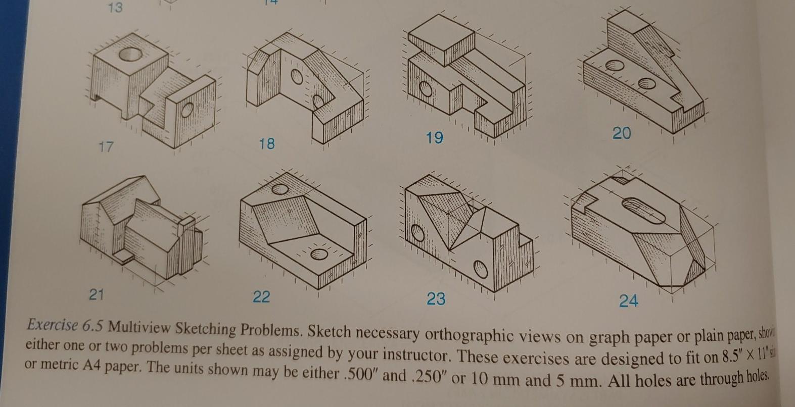 Solved Exercise 6.5 page 266 Technical Drawing with