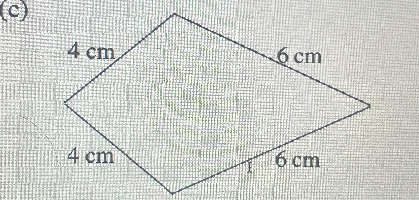 Solved (C) ﻿what is this shape | Chegg.com