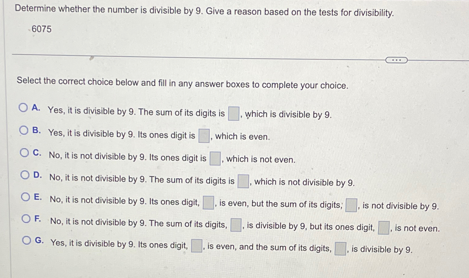 solved-determine-whether-the-number-is-divisible-by-9-chegg
