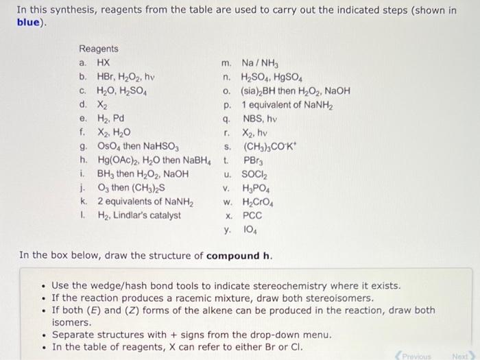 Solved This synthesis was designed using the Organic | Chegg.com