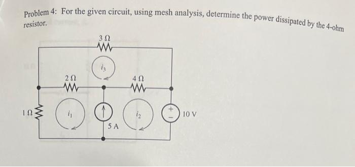 Solved Problem 3: Using the node voltage method, determine | Chegg.com
