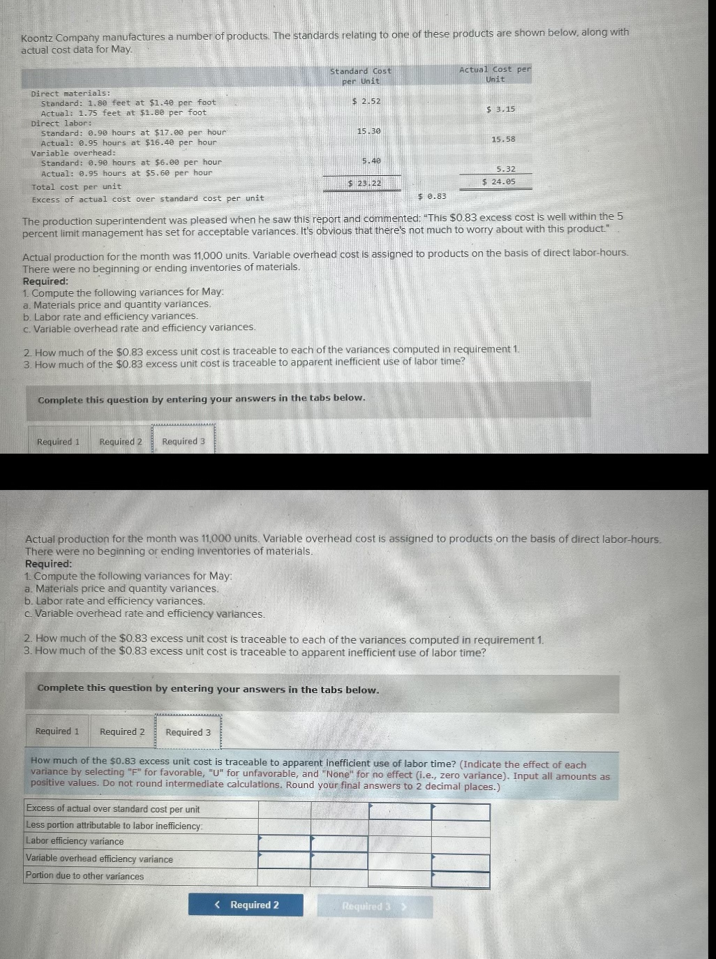 Solved Please answer ALL of the following required questions | Chegg.com