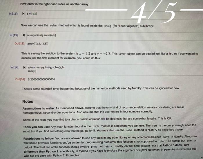 Programming challenge problem 9 1 5 linear chegg