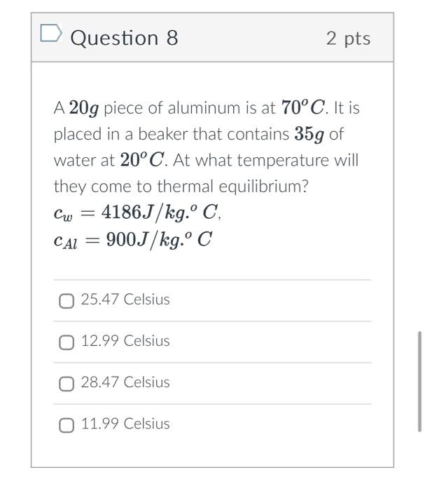 Solved Question 7 2 pts Which of the following statements | Chegg.com