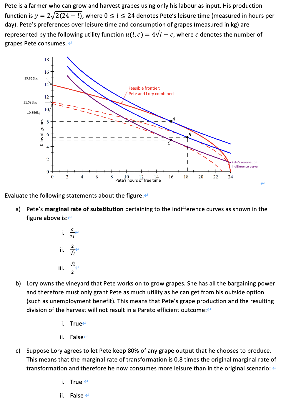 Solved Evaluate the following statements about the figurea)