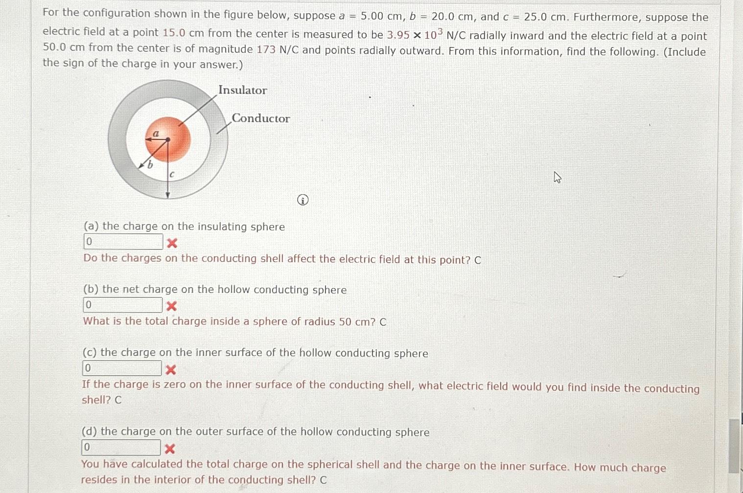 Solved For the configuration shown in the figure below, | Chegg.com
