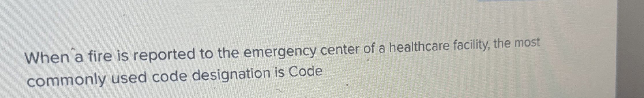 Solved When a fire is reported to the emergency center of a | Chegg.com