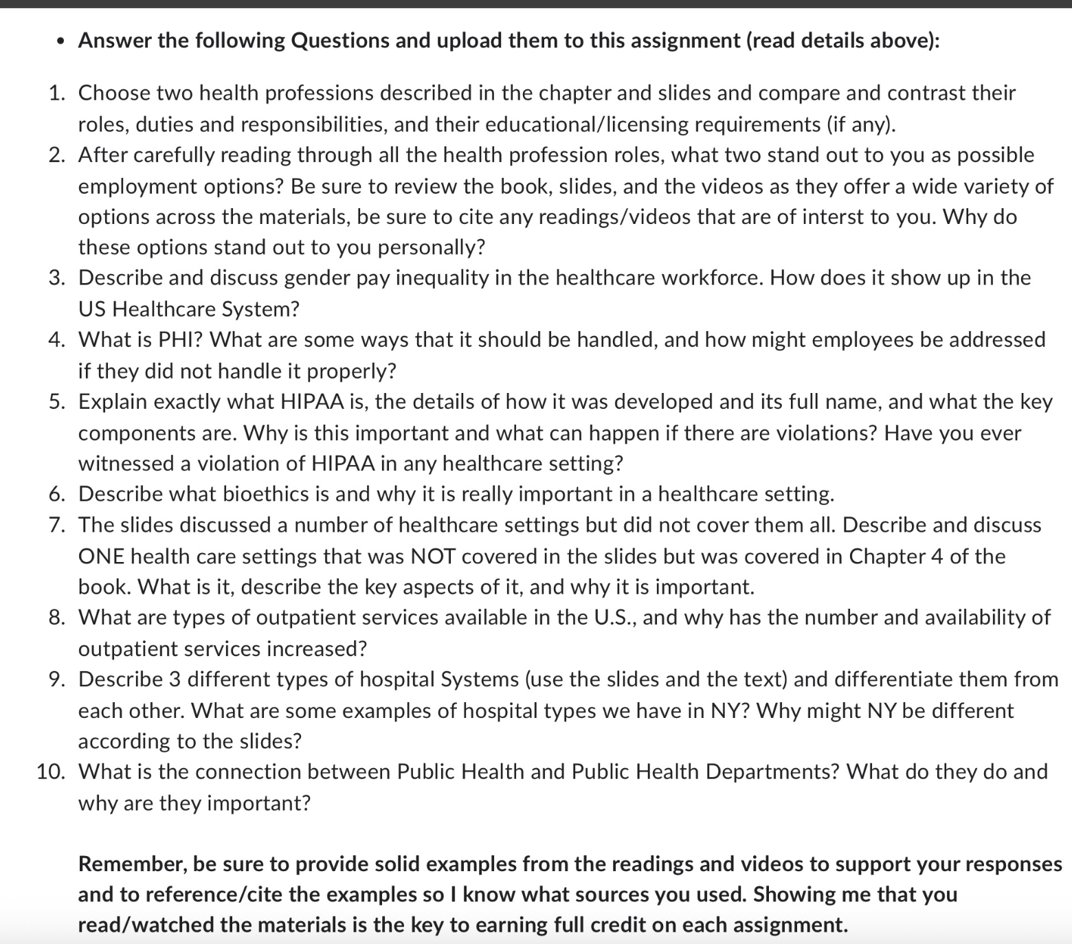 Solved - ﻿Answer the following Questions and upload them to | Chegg.com
