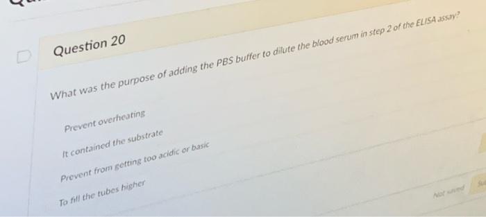 Solved Question 16 You set up an experiment to determine how | Chegg.com