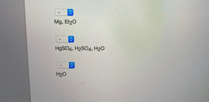 Solved Put the reagents and intermediates in correct order | Chegg.com