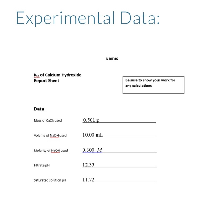 Solved Calculate The Ksp Of Ca Oh 2 1 Ph Poh 14 2 In Chegg Solved Calculate The Ksp Of Ca Oh 2 1 Ph Poh 14 2 In Chegg