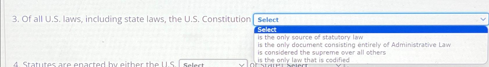 What Are Some Us Laws That Citizens Must Follow?