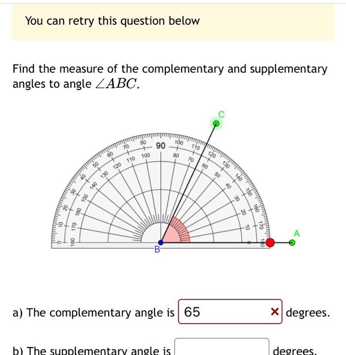 what is the value of the angle supplementary to 31 degrees