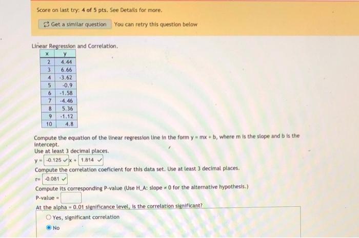 Solved Score On Last Try: 4 Of 5 Pts. See Details For More. | Chegg.com