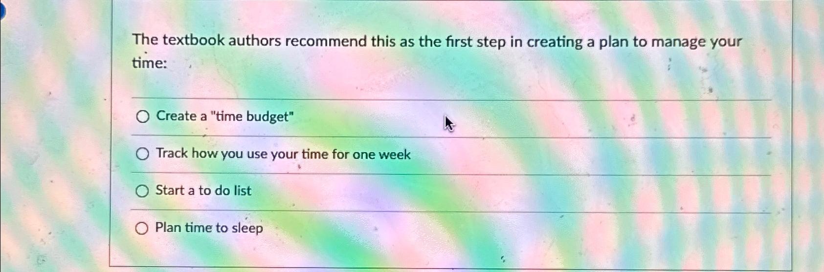 Solved The textbook authors recommend this as the first step | Chegg.com