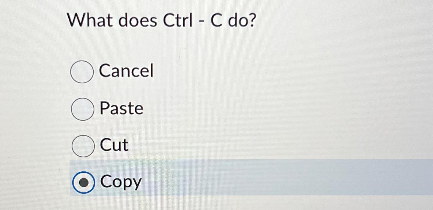 solved-what-does-ctrl-c-do-cancelpastecutcopy-chegg