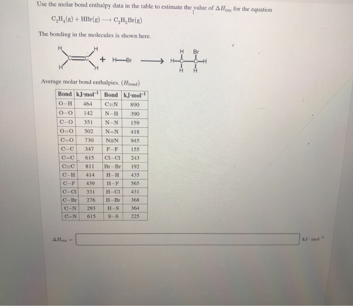 Solved Write The Chemical Equation For The Formation Of H Chegg Com