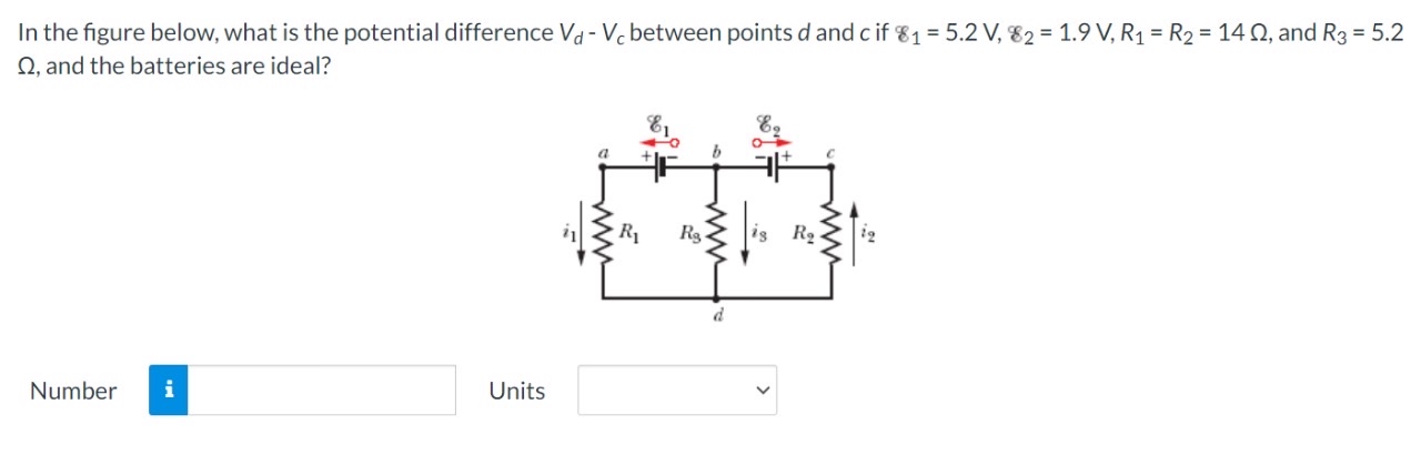 Solved In the figure below, what is the potential difference | Chegg.com