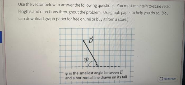 Solved Use the vectors below to answer the following | Chegg.com