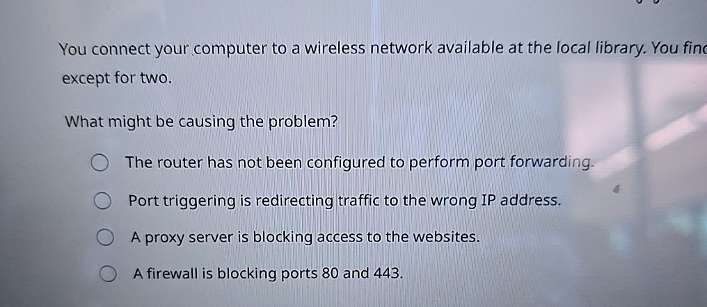 Solved You Connect Your Computer To A Wireless Network | Chegg.com