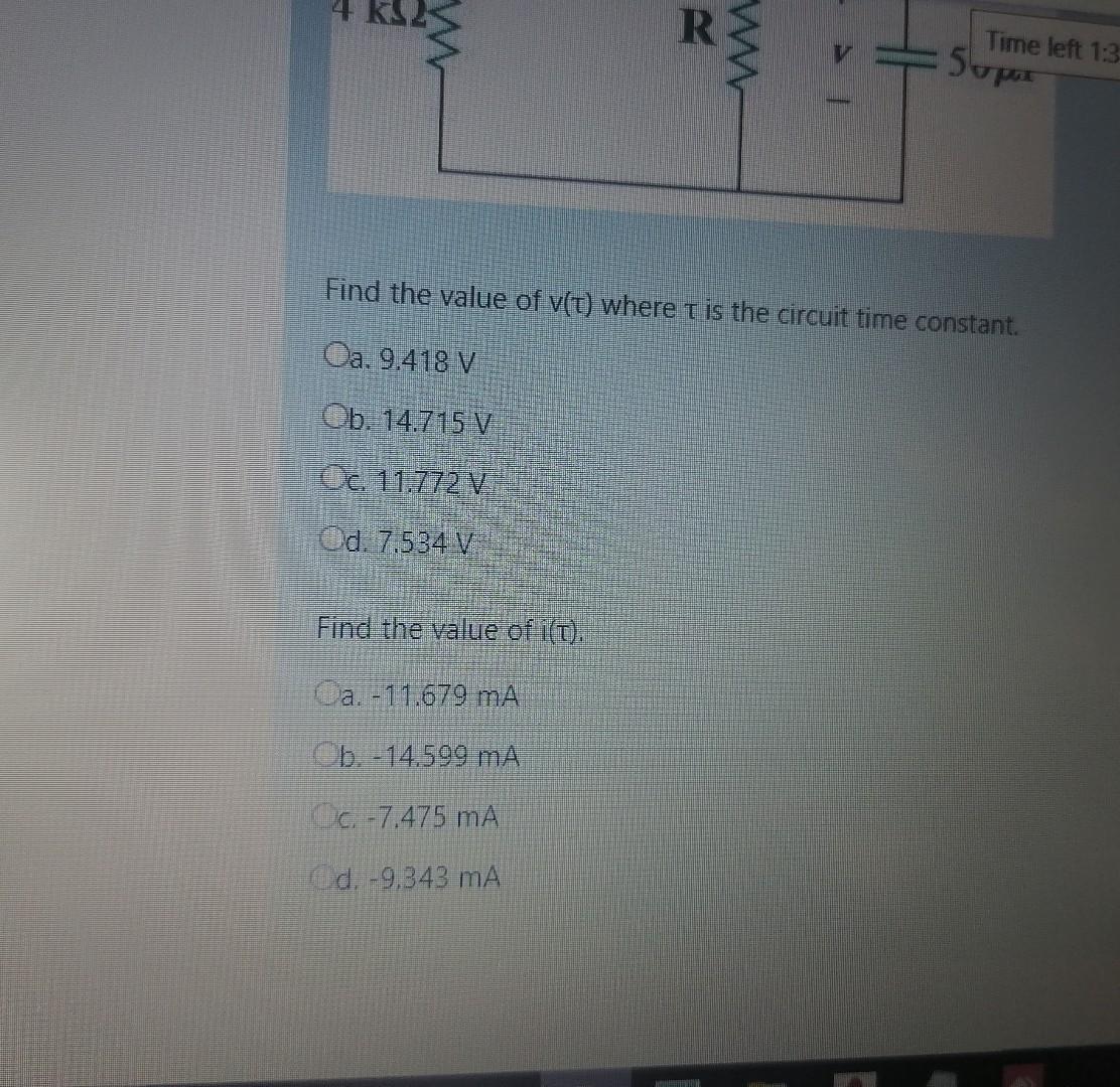 Solved Question 12 Time left 1:32 Not yet answered For the | Chegg.com