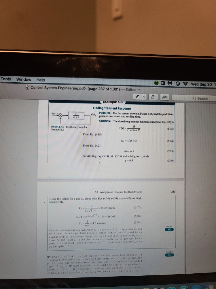 Solved I want to have the Matlab code of this problem | Chegg.com