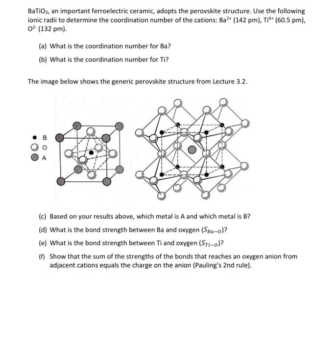 perovskite structure batio3