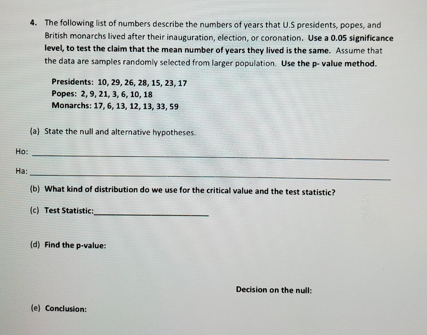Solved An important application of regression analysis in | Chegg.com
