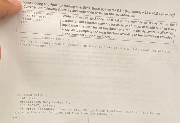 Solved 5. Some Coding and Function writing questions. [total | Chegg.com