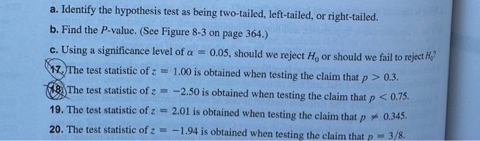 two tailed hypothesis test is used to evaluate