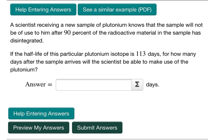 solved-help-entering-answers-the-half-life-of-the-carbon-14-chegg