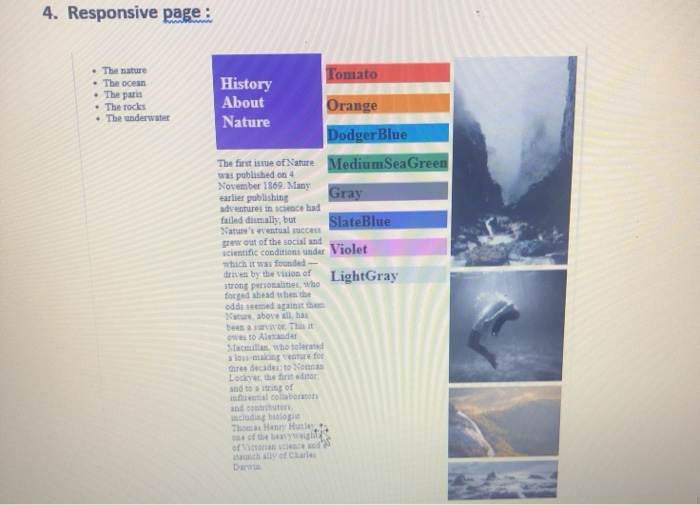 Solved I Have To Make This Page Responsive I Need Code Of Chegg Com