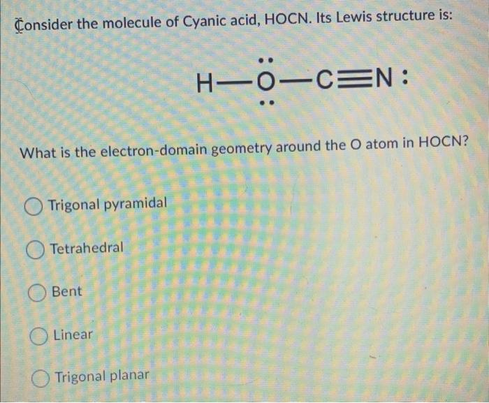 hocn lewis structure