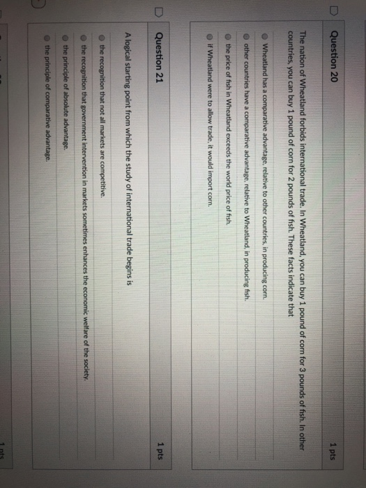Solved Question 22 The problem with the | Chegg.com