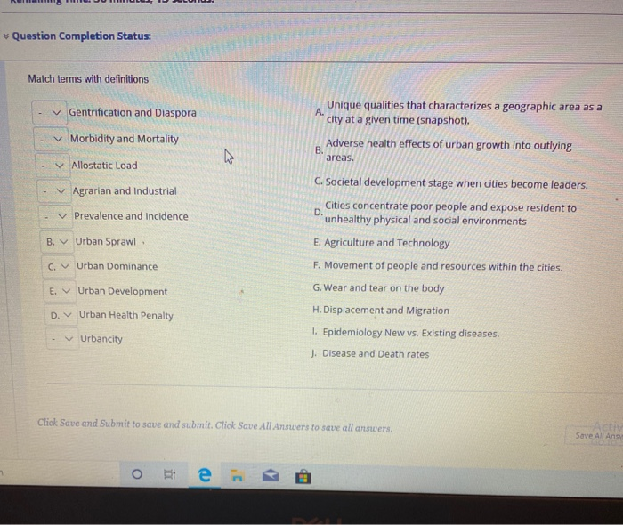Solved R . , D.L . Question Completion Status: Match terms | Chegg.com