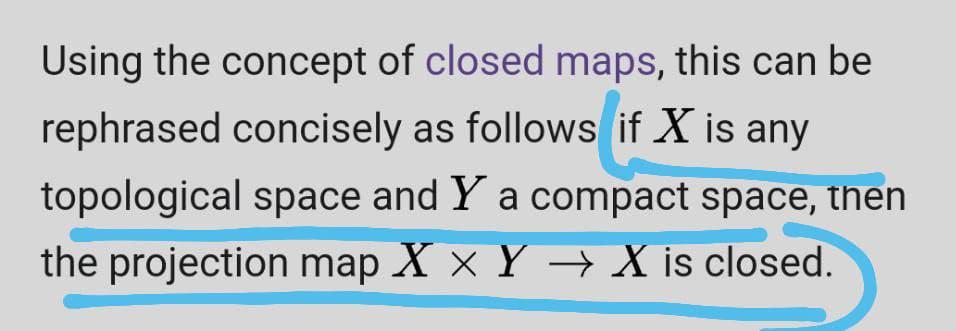 Solved Using the concept of closed maps, this can be | Chegg.com