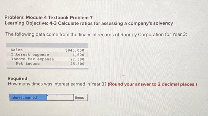Solved Problem: Module 4 Textbook Problem 7 Learning | Chegg.com