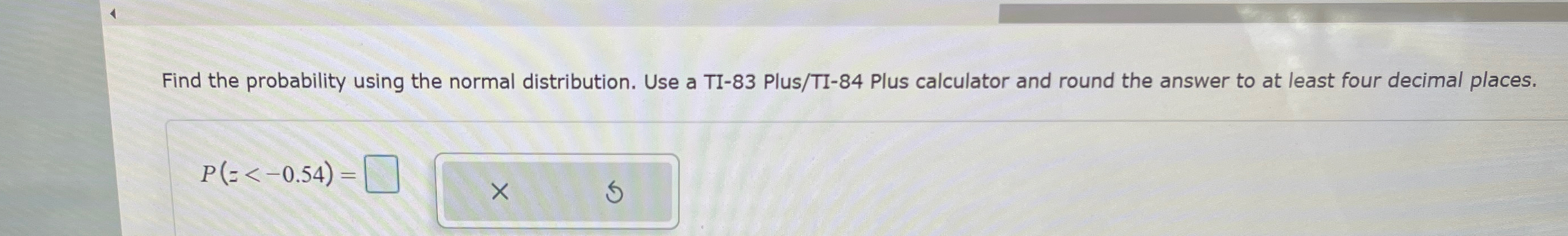 how to find mean of probability distribution on ti 84 plus