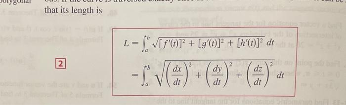 Solved 1−2 (a) Use Equation 2 To Compute The Length Of The | Chegg.com