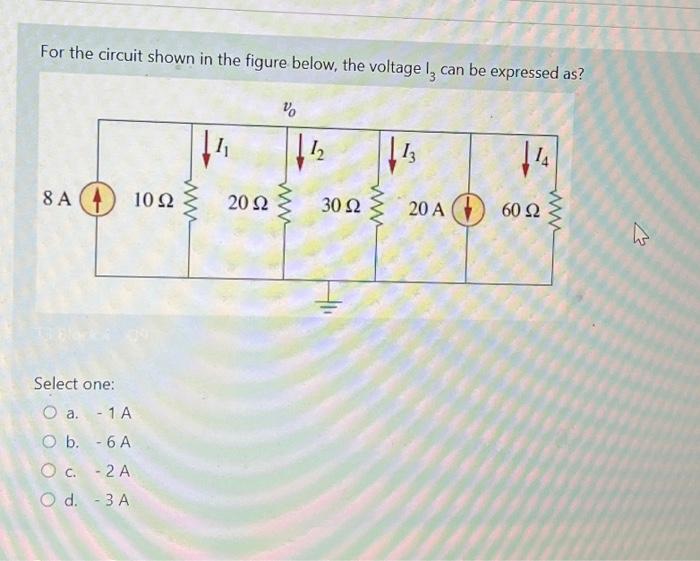 Solved For The Circuit Shown In The Figure Below, The | Chegg.com