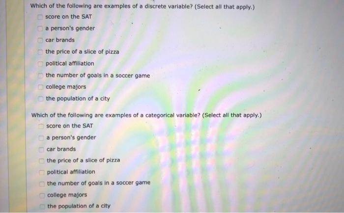 solved-which-of-the-following-are-examples-of-a-discrete-chegg